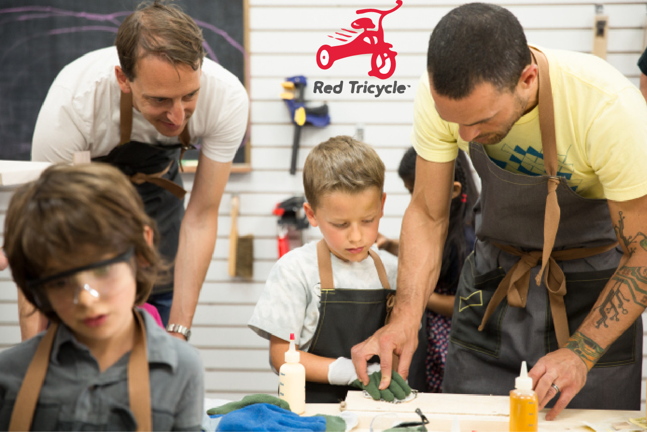 Just Opened: The Butterfly Joint, A Woodworking Studio for Kids (Red Tricycle, July 2015)