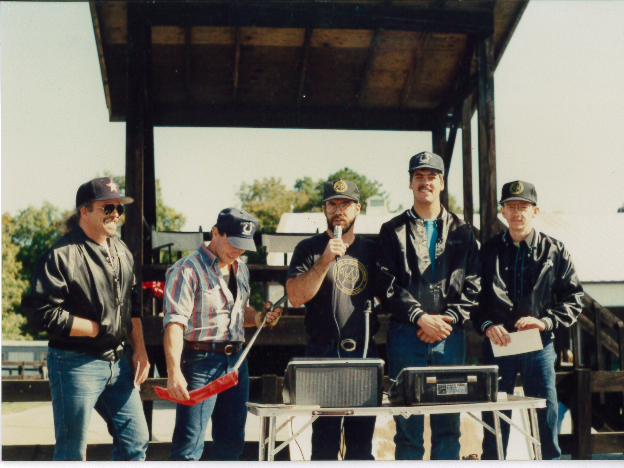 Marcus Pierce, North Carolina at the mic with S.H.O.E. 1995