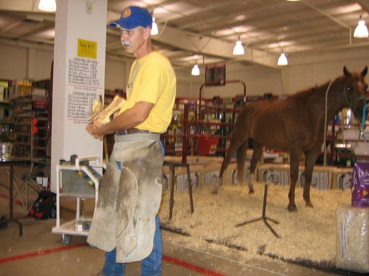 Sean McDonough, BWFA Master Farrier in Kansas