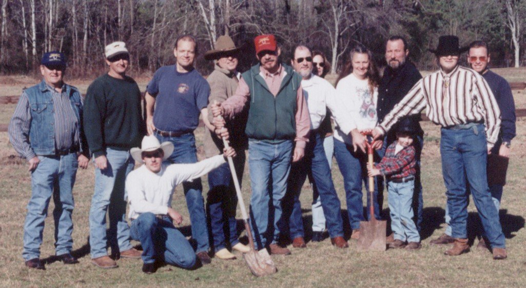 Farriers' National Research Center Ground Breaking including Billy and Kathy Fortner, 2000.jpg