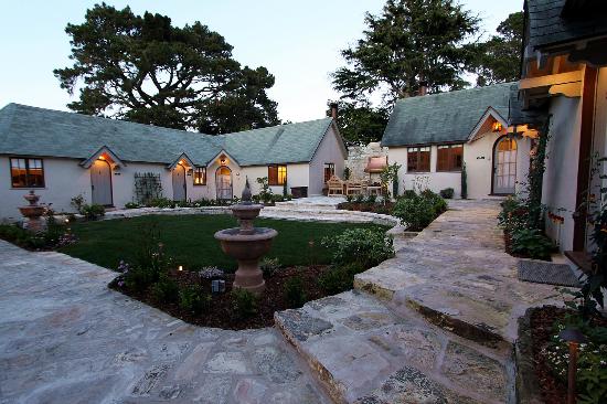 Happy Landing Inn Monte Verde between 5th & 6th (831) 624-7917 • (800) 297-6250 • website Built in 1926, as a family retreat, the English style design embodies the Hansel and Gretel charm of an era gone by and has evolved into one of Carmel's most romantic places to stay