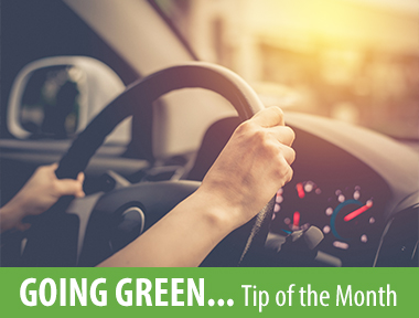 Maintain Your Vehicle to Save Money and Energy Keeping your car maintained properly does more than prolong its life: it’ll save you money at the pump too. And you’ll reduce smog and the emissions that contribute to global warming. Follow these tips to keep get the maximum fuel efficiency from your car. Change your air filter . Cleaning your air filter regularly can improve your gas mileage significantly. Avoid speeding. Speeding, rapid acceleration, and hard braking are not only unsafe; they lower your gas mileage. Every 5 mph you drive over 50 mph is like paying an additional $0.24 per gallon for gas. Use cruise control. Using your cruise control will keep you driving at a more consistent speed and can generally improve fuel efficiency. Don’t idle. Idling wastes fuel. It’s more efficient to turn the car off and restart when you are ready to go. Hitting the drive-through? Consider parking and picking up food inside. Lighten up . Driving around with heavy objects in your trunk? Leave them at home and save some fuel. Inflate tires properly. Car tires that are under-inflated will lead to poor gas mileage. You can often find the correct pressure for your car printed on the edge of the driver’s side door. Mileage still too low? A tune-up could make a considerable improvement in your miles per gallon.