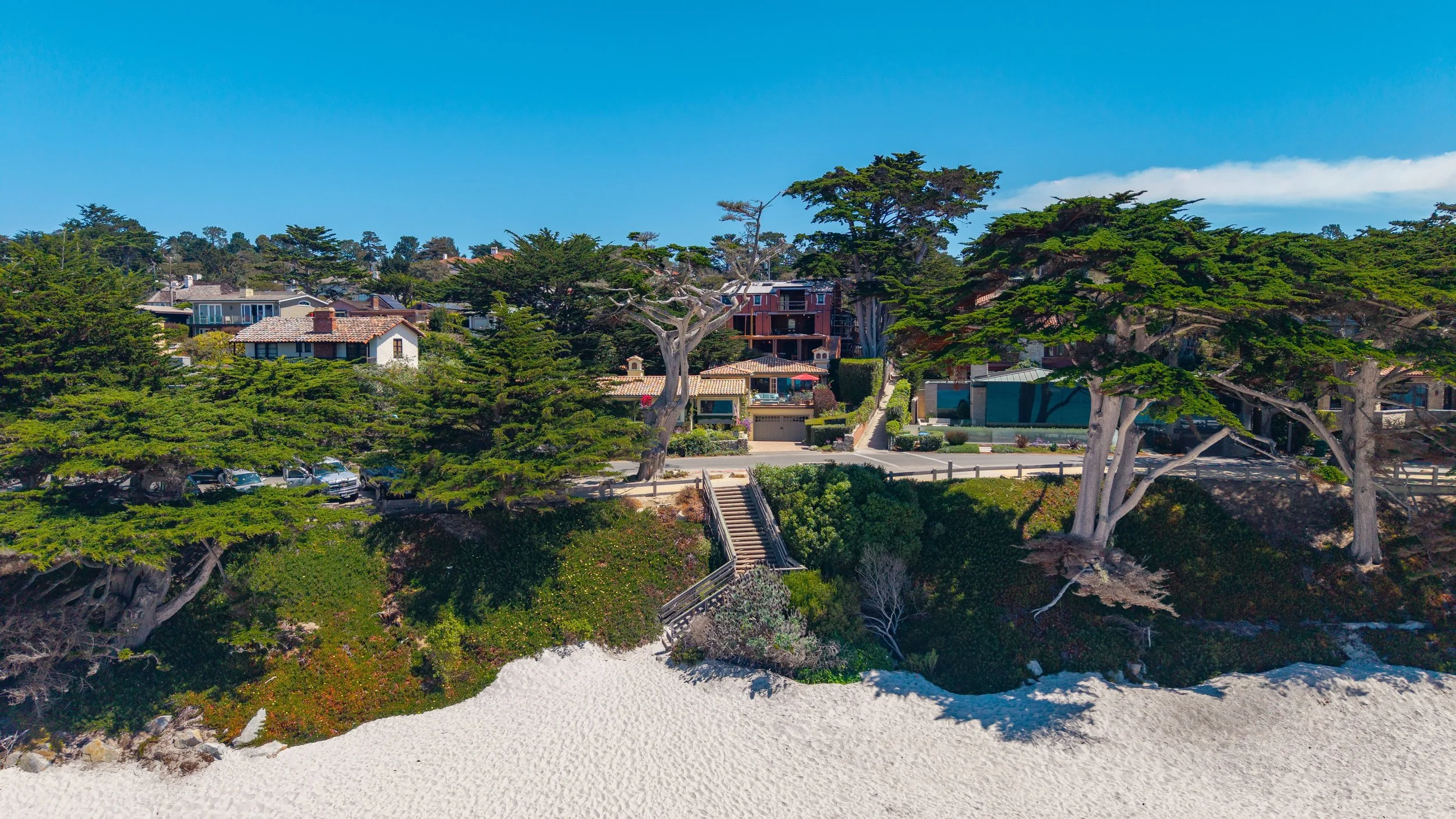 "Rosecliff" from Carmel Beach