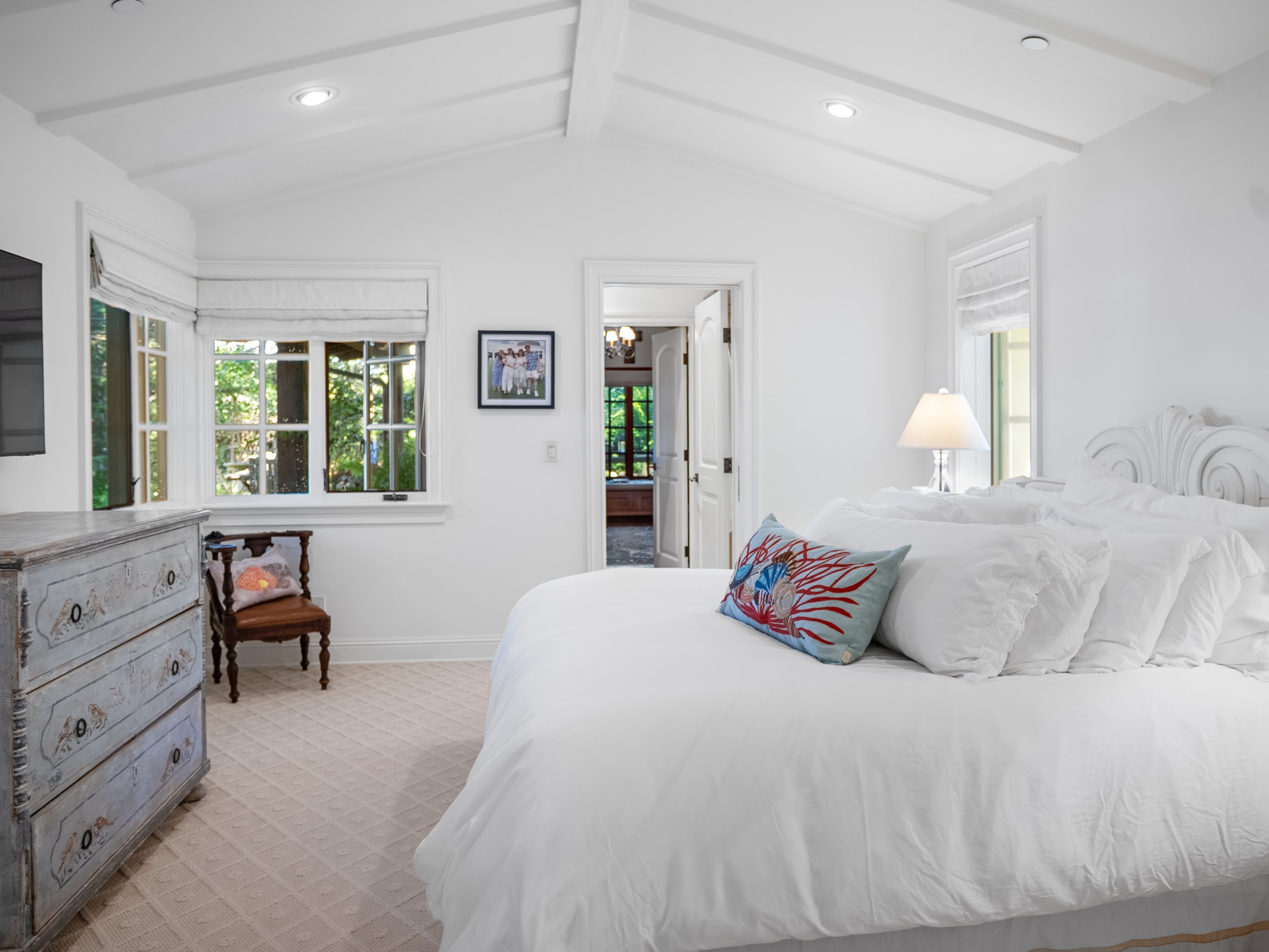 Primary bedroom of Scenic 8 s.e. of 8th, Carmel, CA