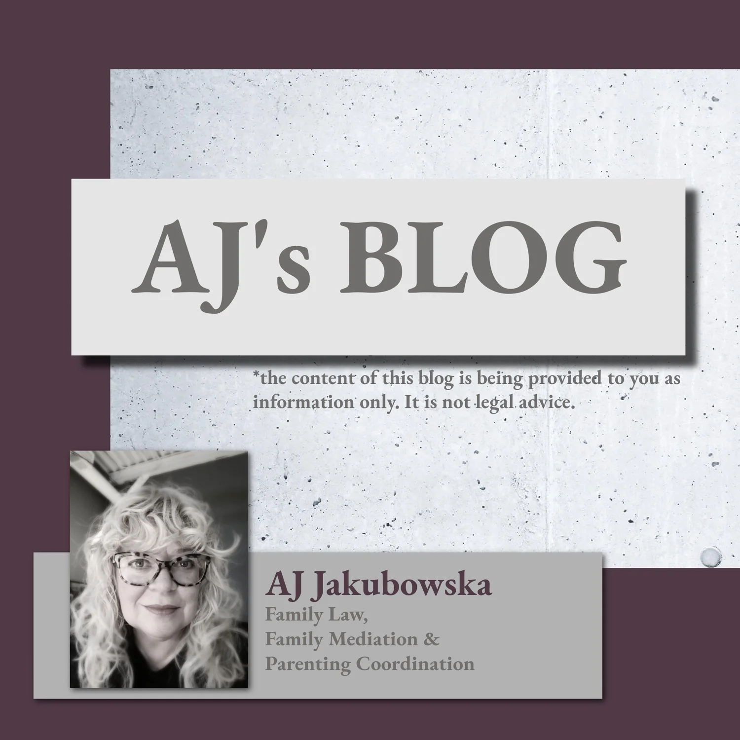 Voice of the Child Report — FAMILY LAW, MEDIATION & PARENTING COORDINATION