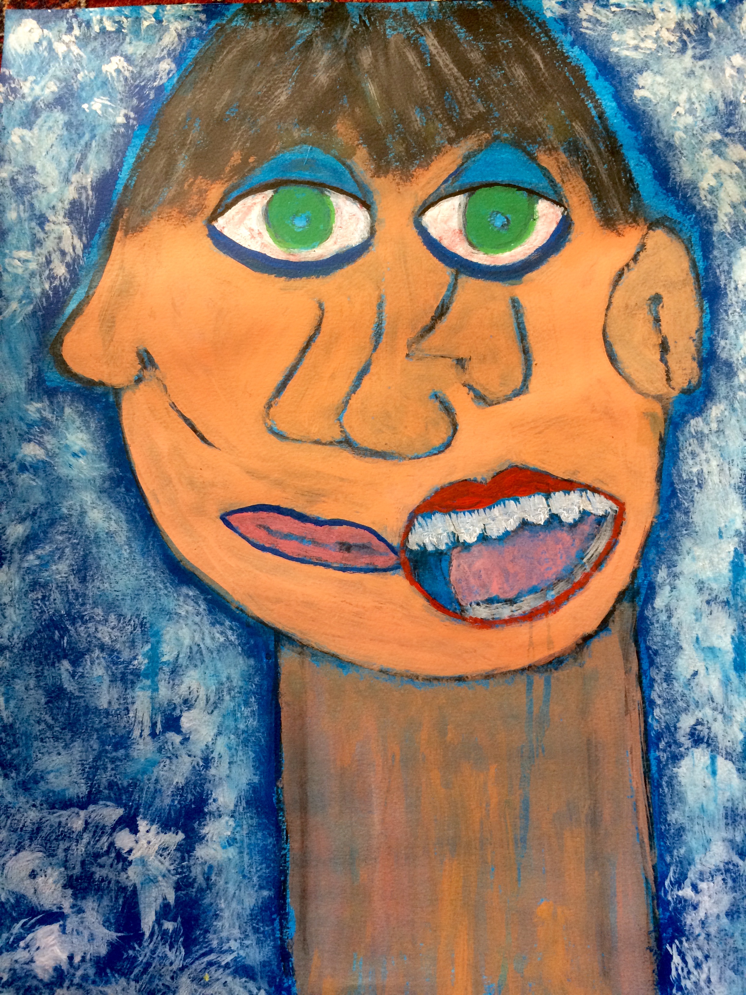 "Zooey's Lament" Acrylic 24x18