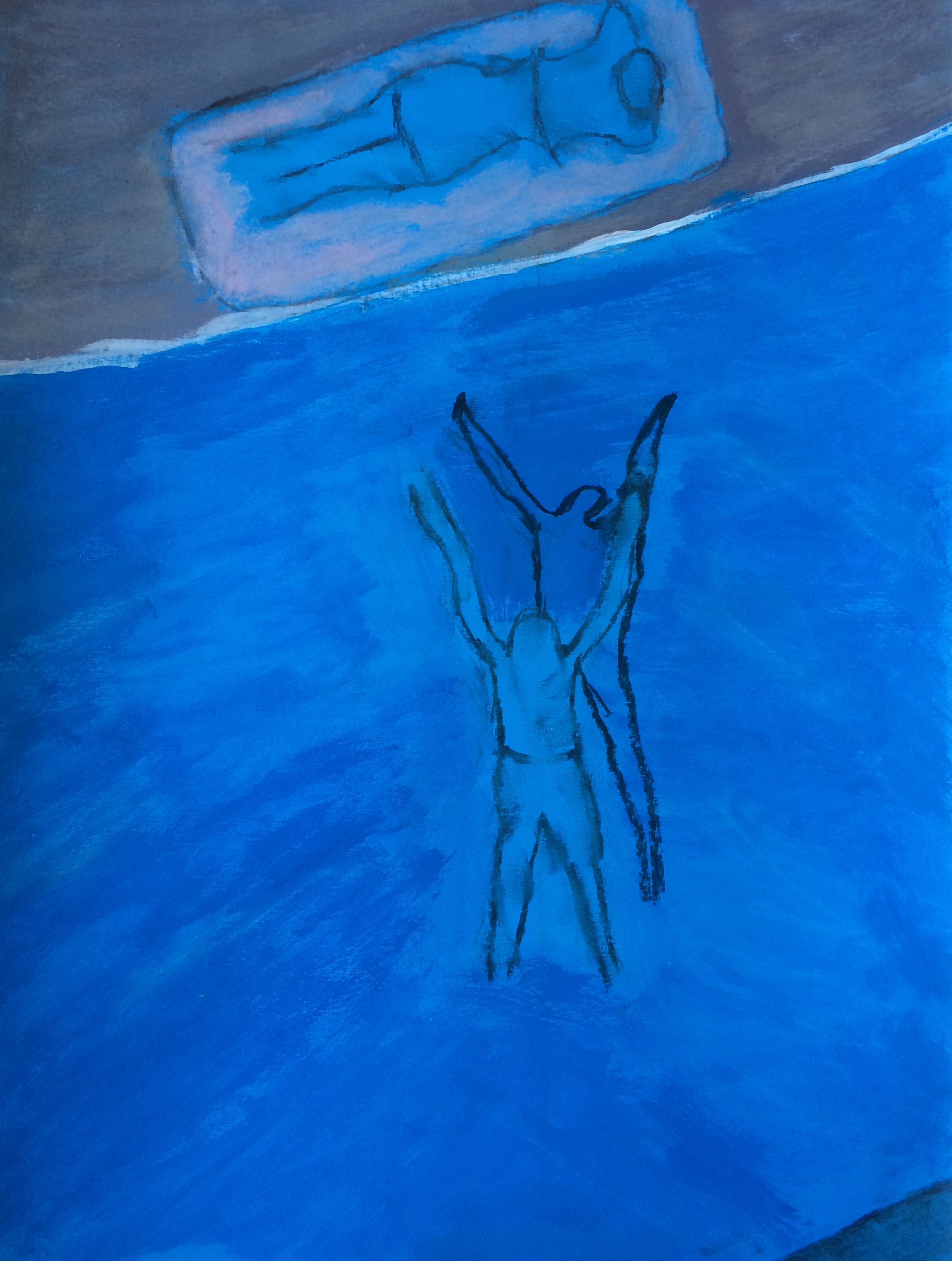 "Rejoice" Acrylic 24x18