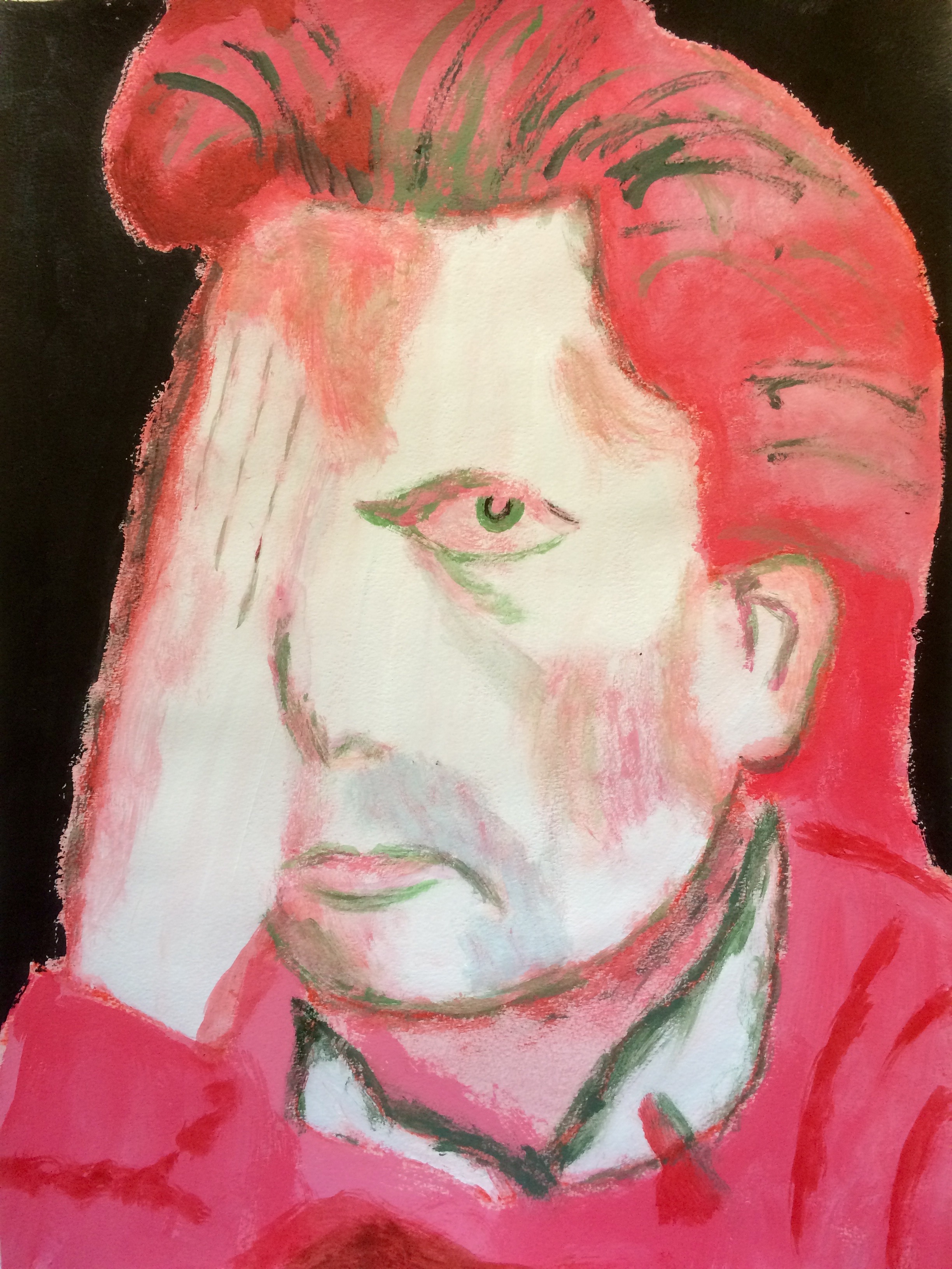 "Fifties Eye Test" Acrylic 24x18