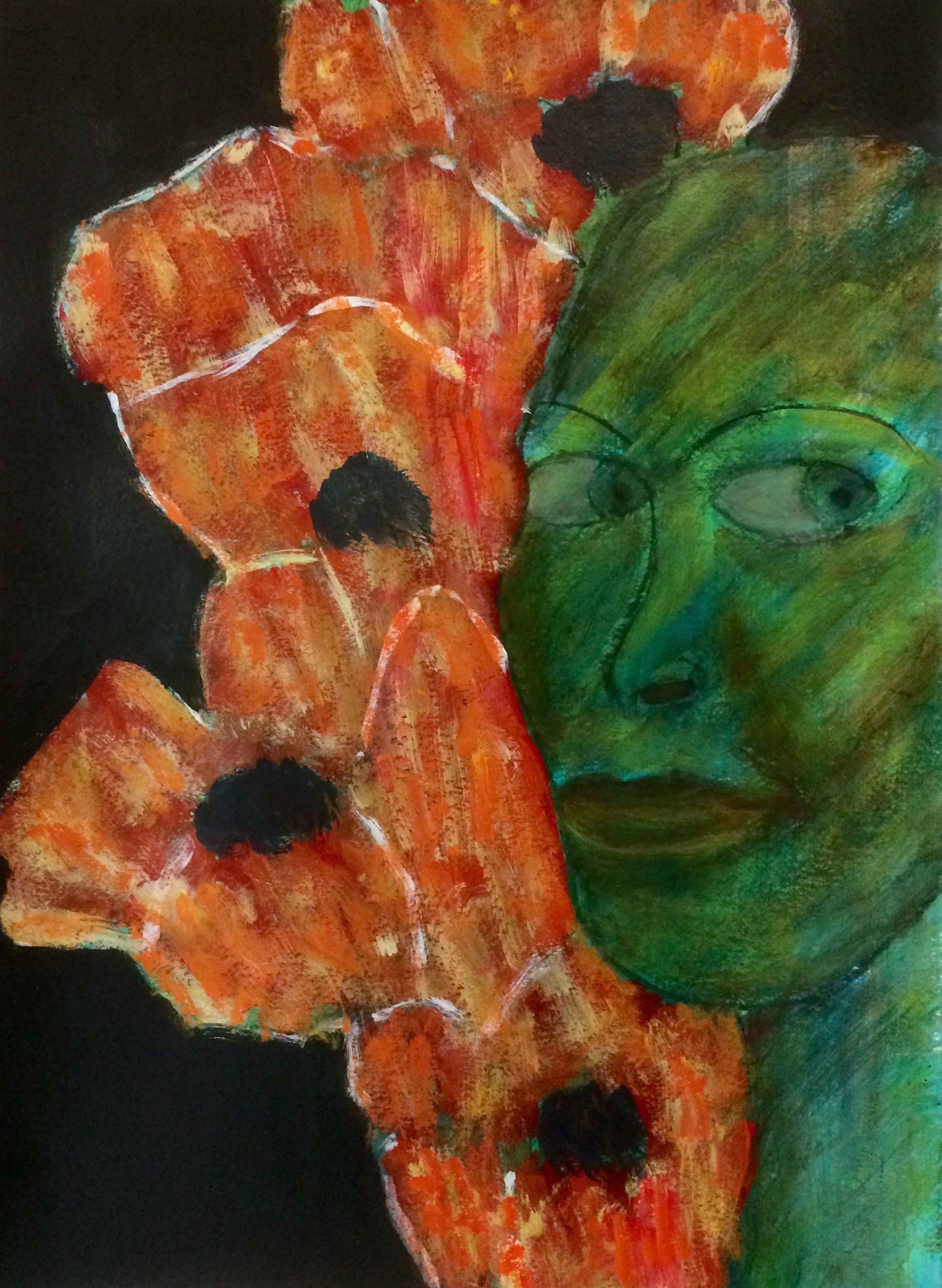 "Liquid Gypsy" Acrylic 24x18