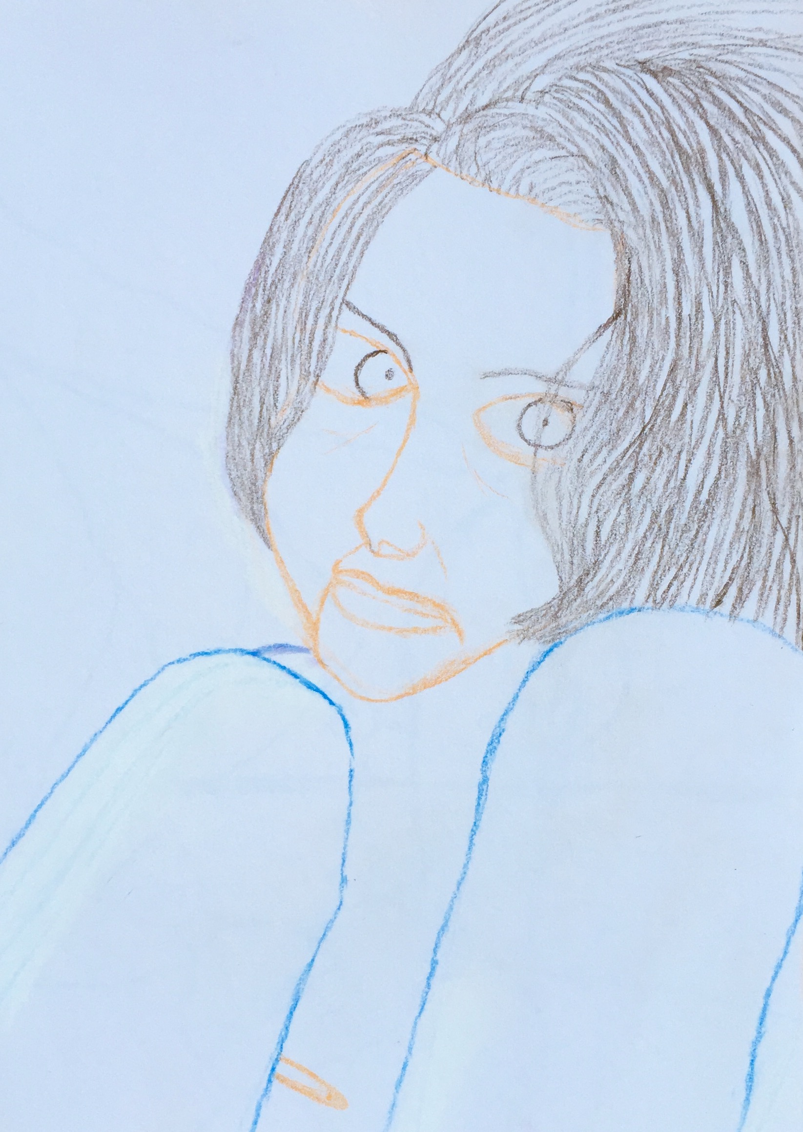 "Nora" Pastel & Pencil 12x9