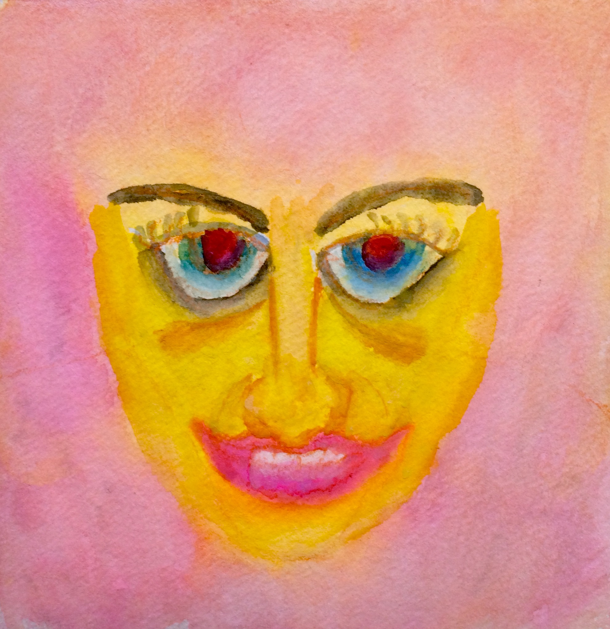 "Baby Jane" Watercolor 6x6