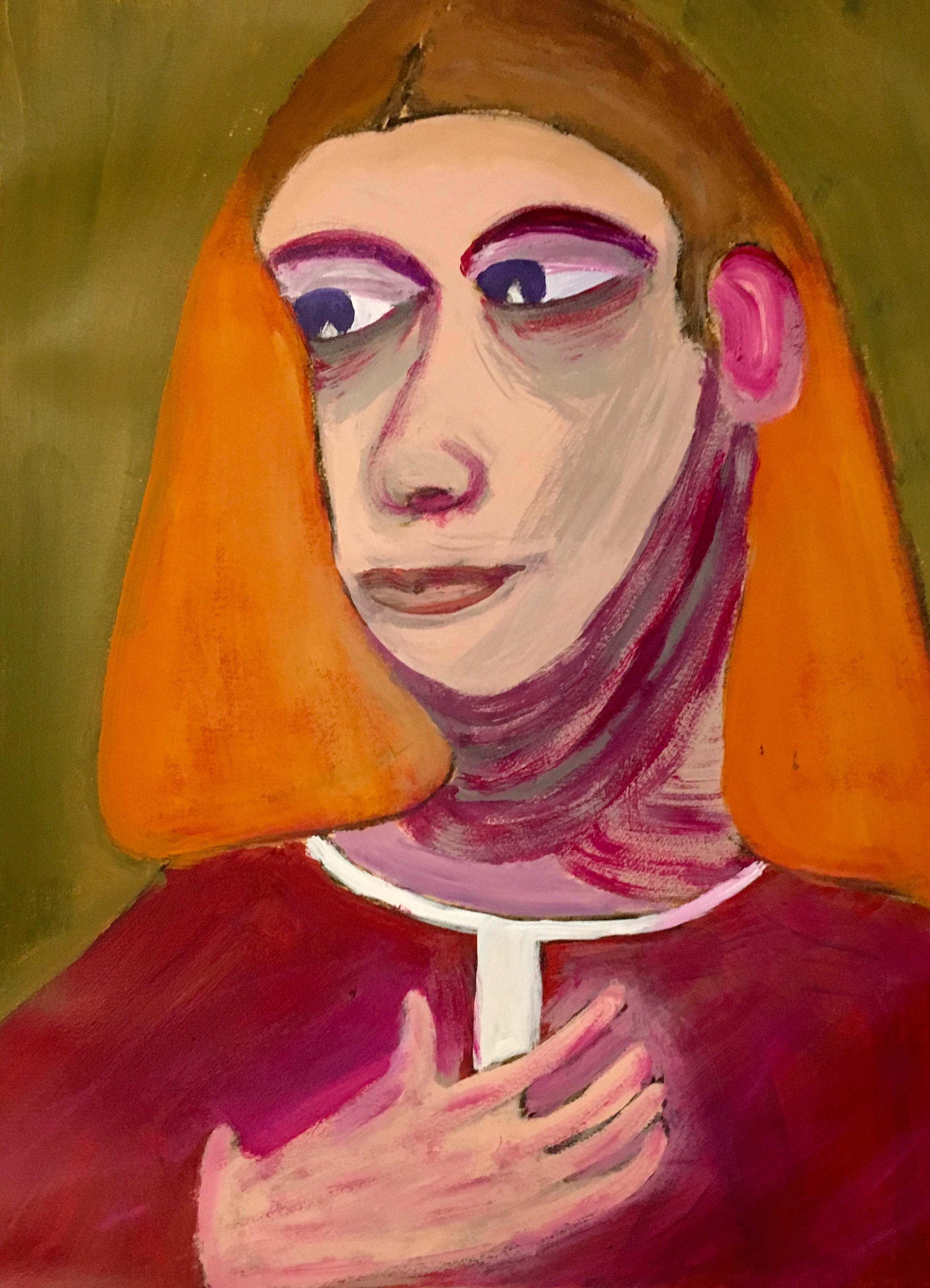 "So Let It Be Written..." Acrylic 24x18