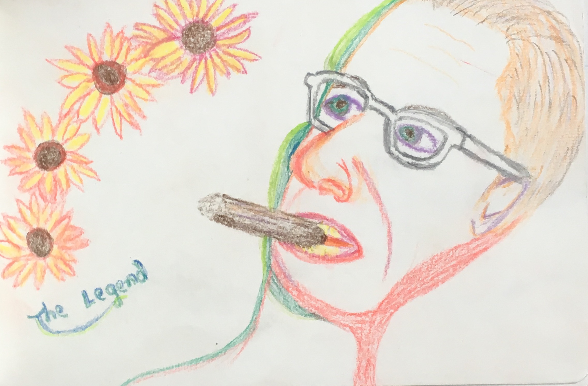 "The Legend" Pencil & Pastel