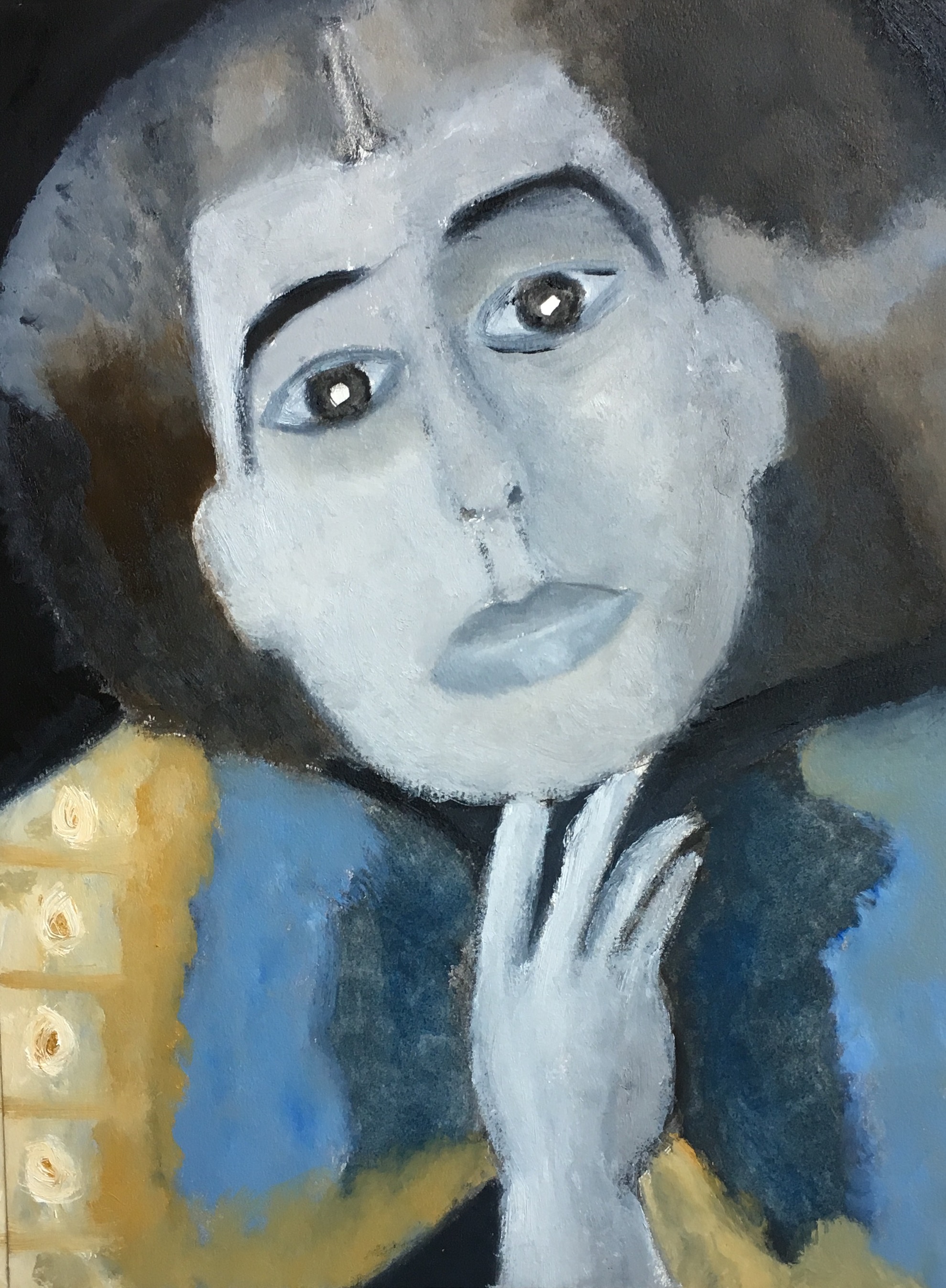 "What If Man Ray..." Oil On Paper 16x12