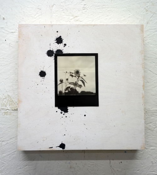 "Joy & Sorrow" | Acrylic, ink & Polaroid
