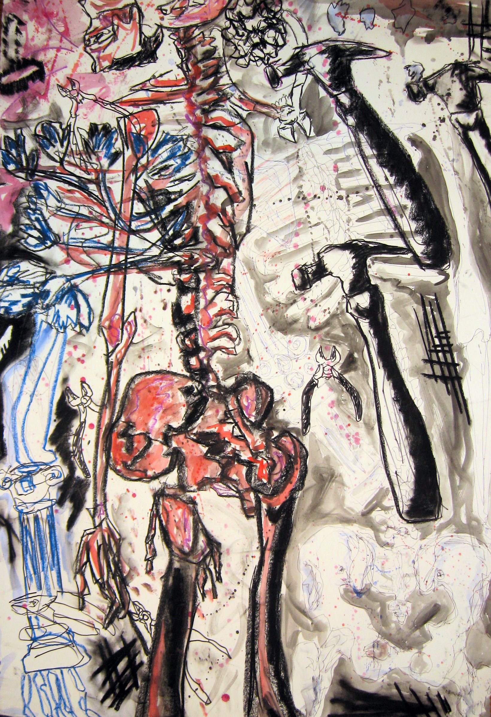 Skeleton Drawing 