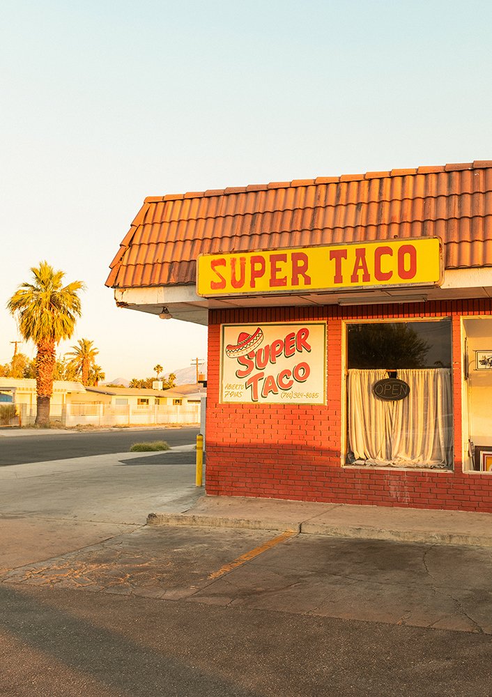 'Super Taco, Cathedral City.'
