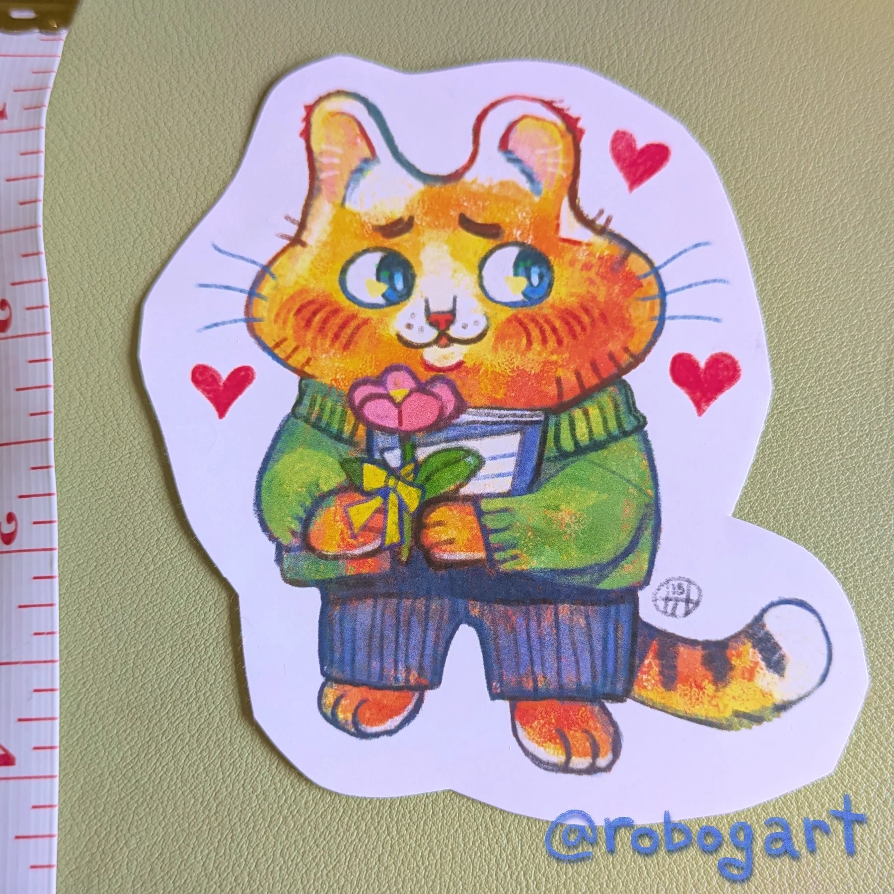 Sweet Cat Sticker