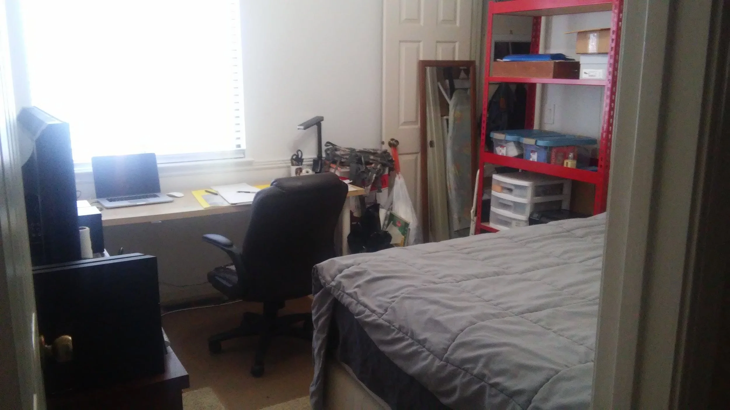 Bye, bye old room!