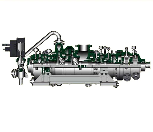 JBYQ Radial flow condensing high speed gas steam turbine