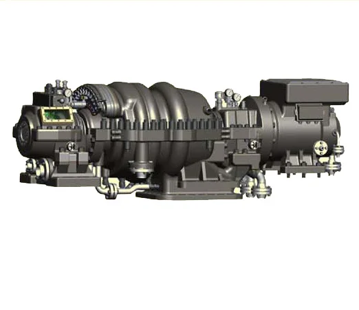 JNP Radial flow condensing high speed steam turbine generator unit