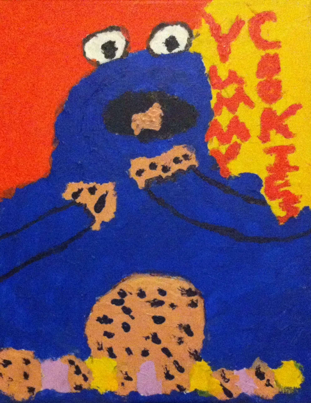 COOKIE MONSTER WANT MORE COOKIES!! (SOLD)