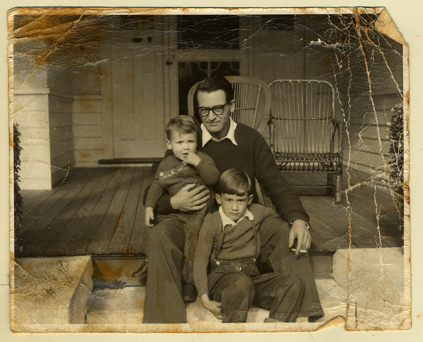 Photo from the 1950s prior to retouching.