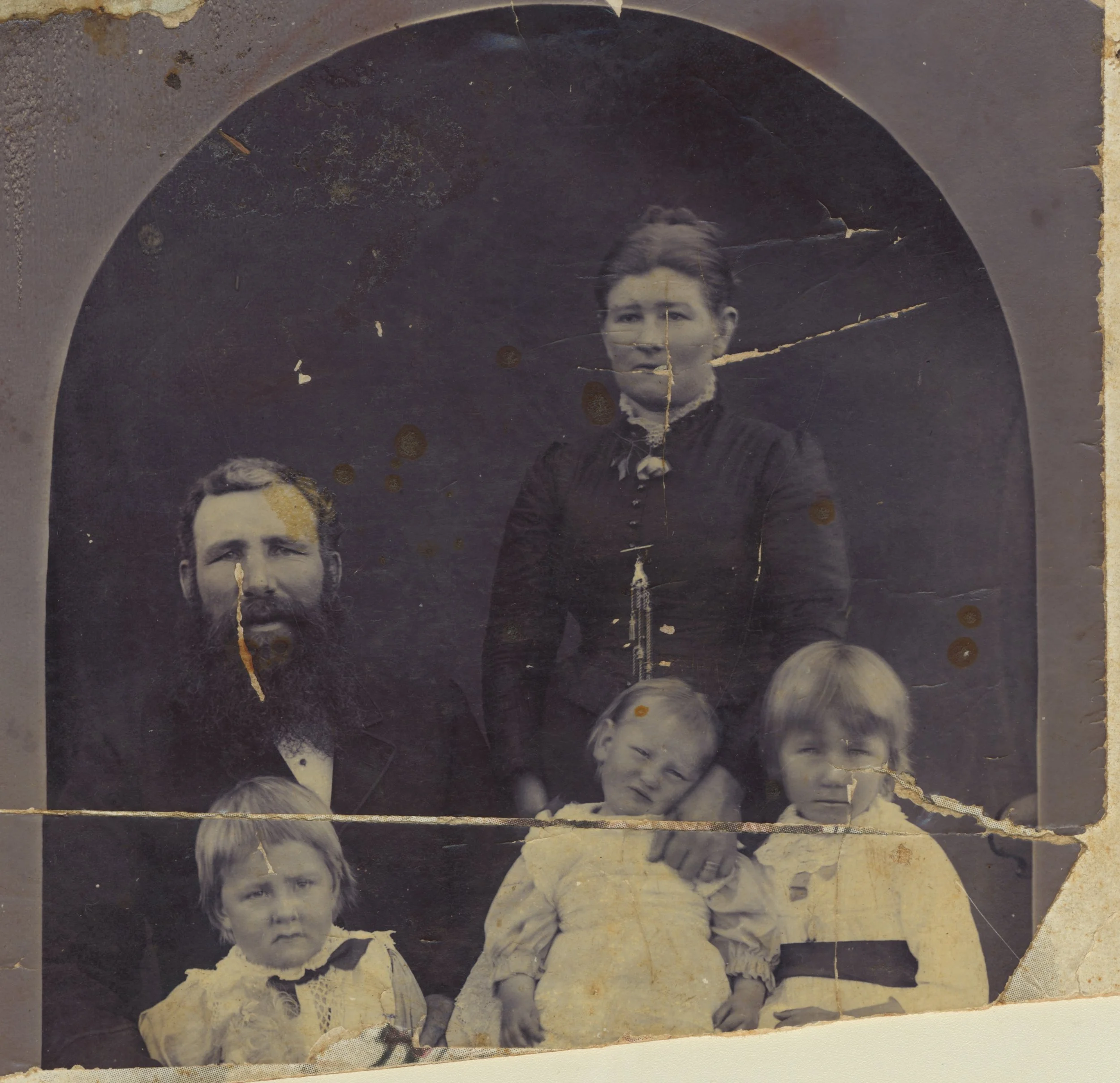 Photo from 1895 prior to retouching.