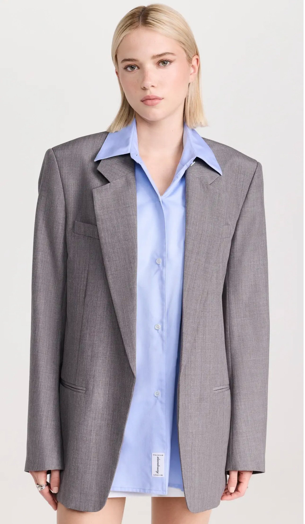 alexander wang oversized blazer