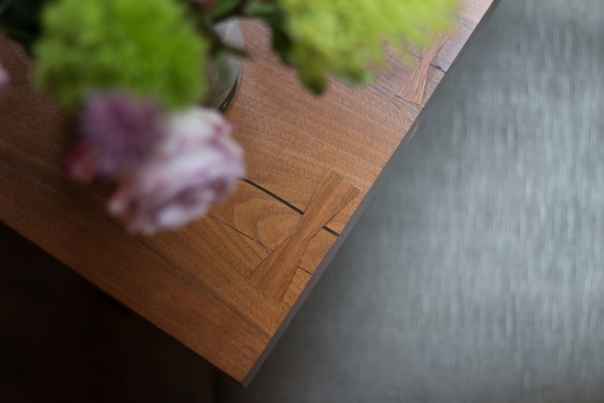 Custom Table at the Pressroom Restaurant