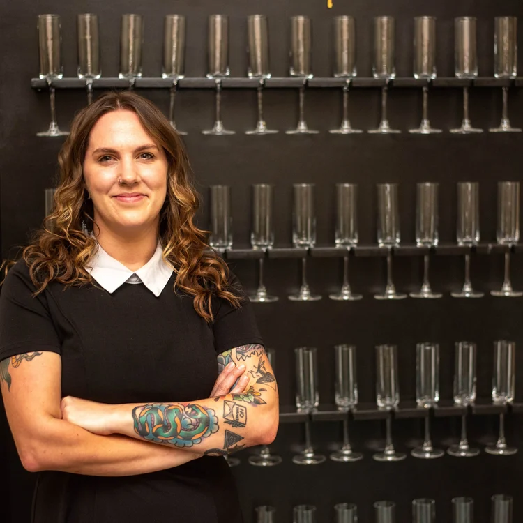 Lauren Baker, lead bartender with Drink Slingers in Austin