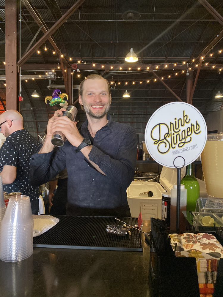 Evan Elias, bartender with Drink Slingers in Austin