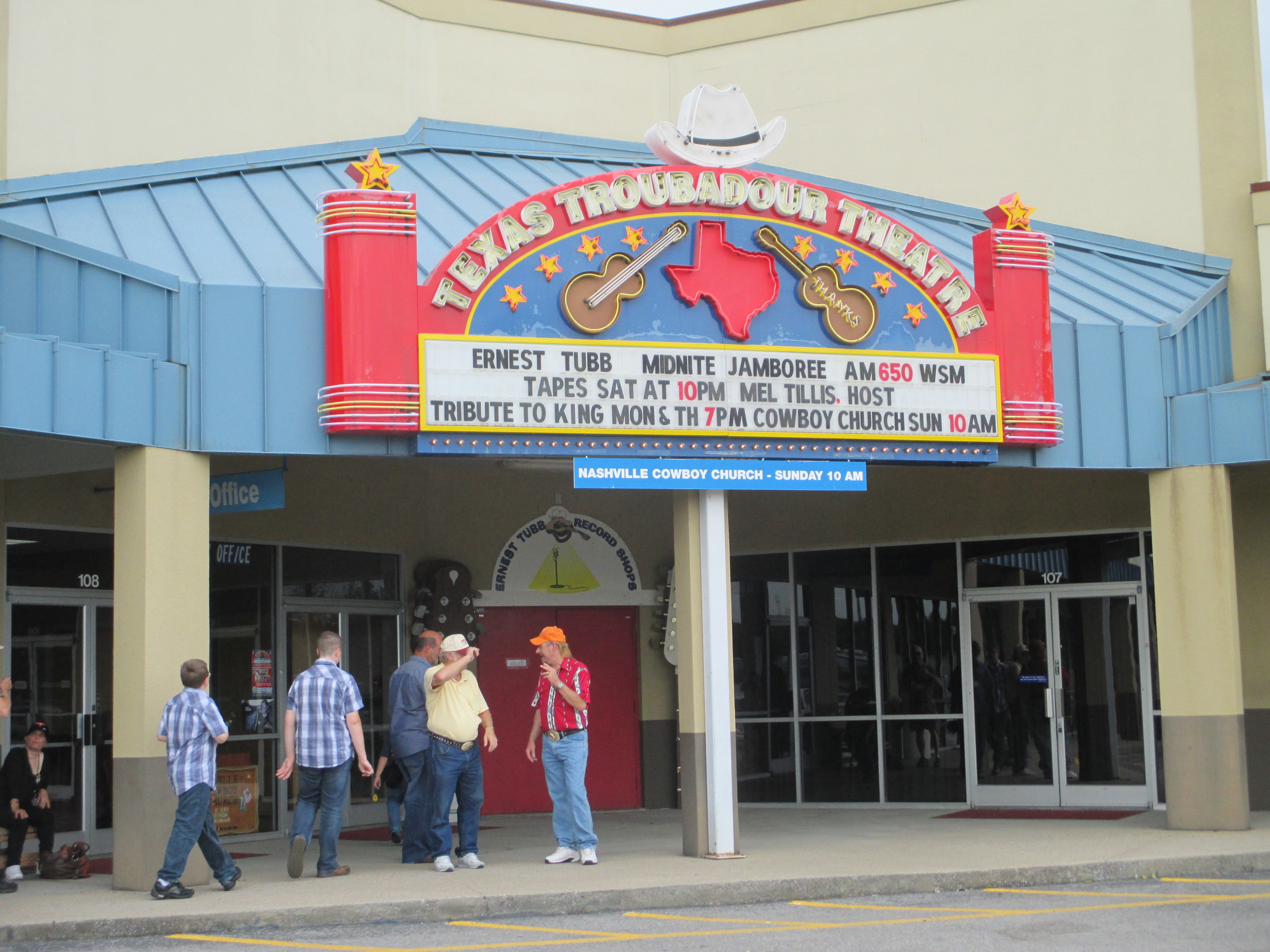 Arriving At the Theater
