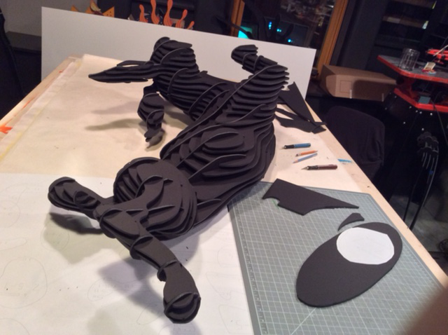 2015 - Exploring ways to create new shapes.