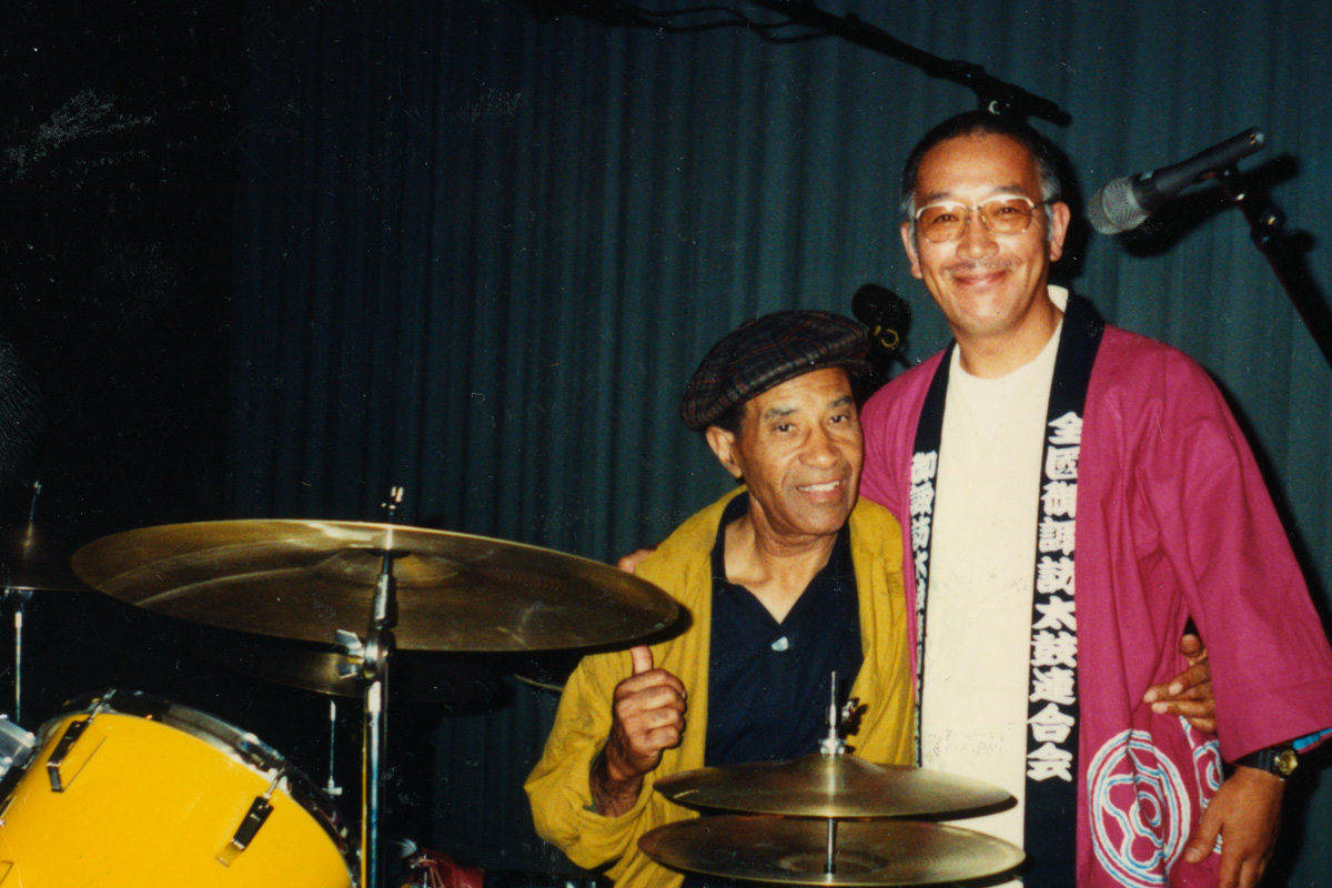 Legendary Jazz Drummer late Max Roach, 1990s
