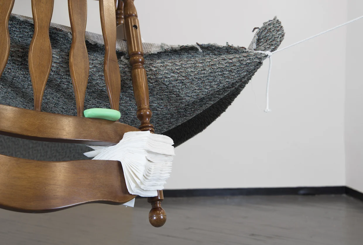 This May Fall (flying carpet)-detail
