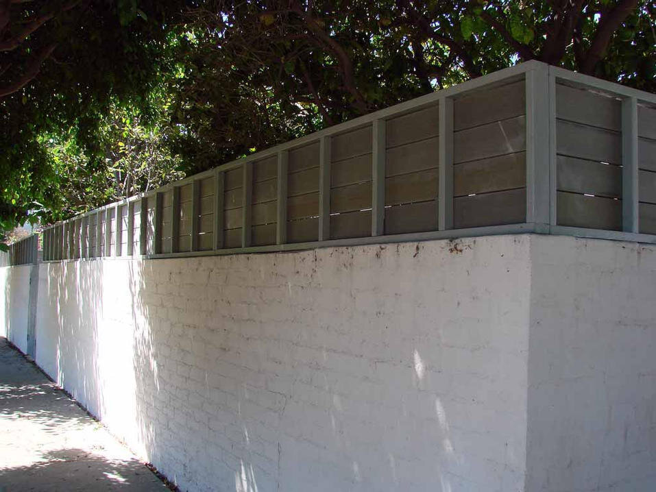 Wall Toppers & Privacy Fence — Design - Fences, Driveway Gates, Los Angeles, Santa Monica