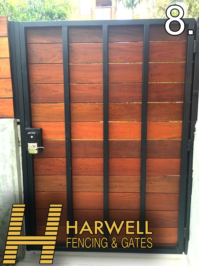 Entry Gates Installation - Los Angeles - Steel Frame — Harwell Design -  Fences, Driveway Gates, Los Angeles, Santa Monica