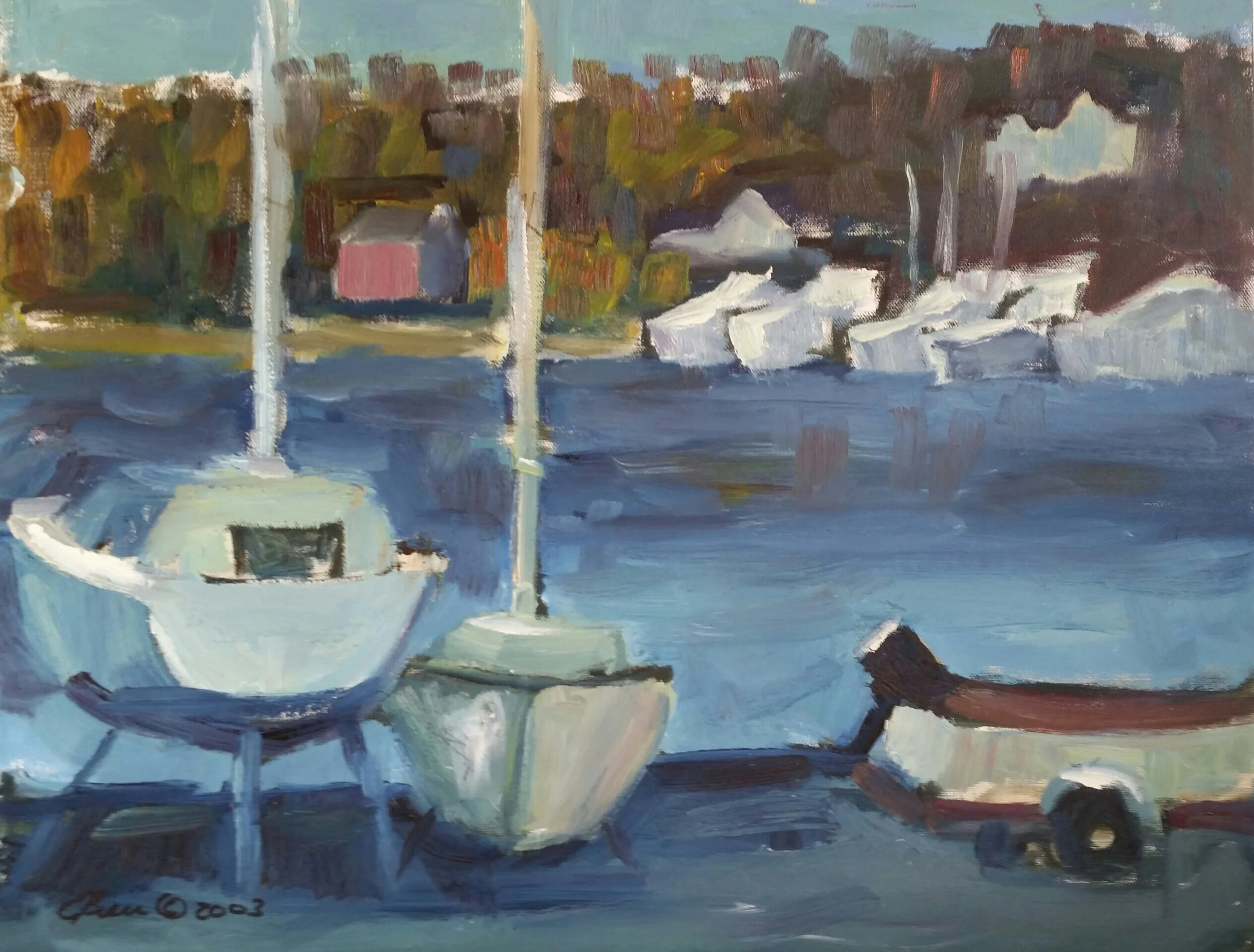 Painting by Erich Preis