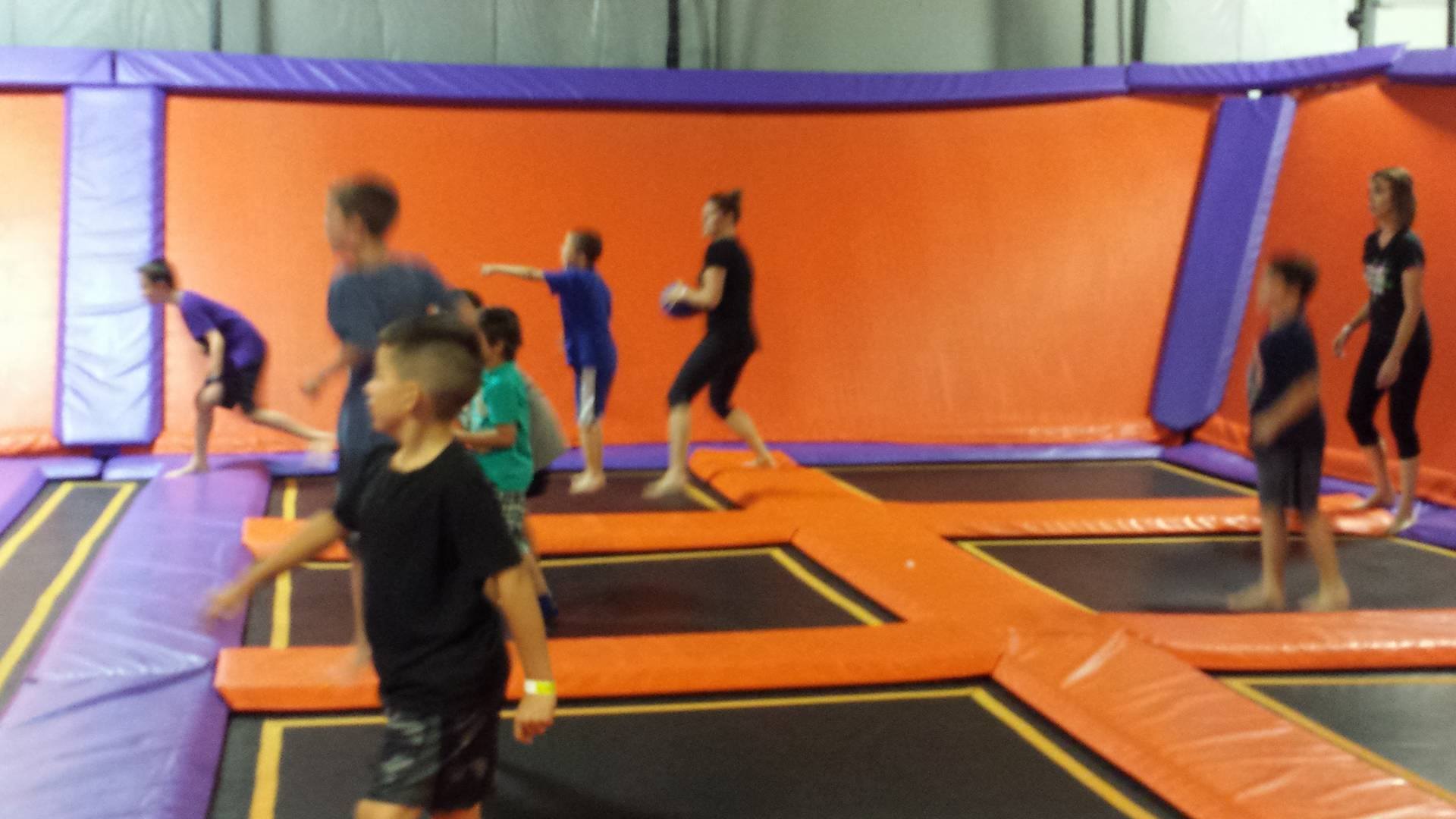 Mother / Son Trampoline Night