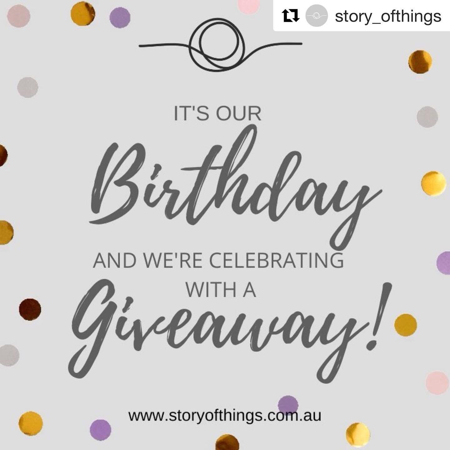 Happy birthday to our other baby that we share with the wonderful interior designer @petrinaturnerdesign
For a chance to win one of 2x $100 birthday voucher pop over to @story_ofthings
・・・
#Repost @story_ofthings
・・・
Hip Hooray, it&rsquo;s our 2nd bi