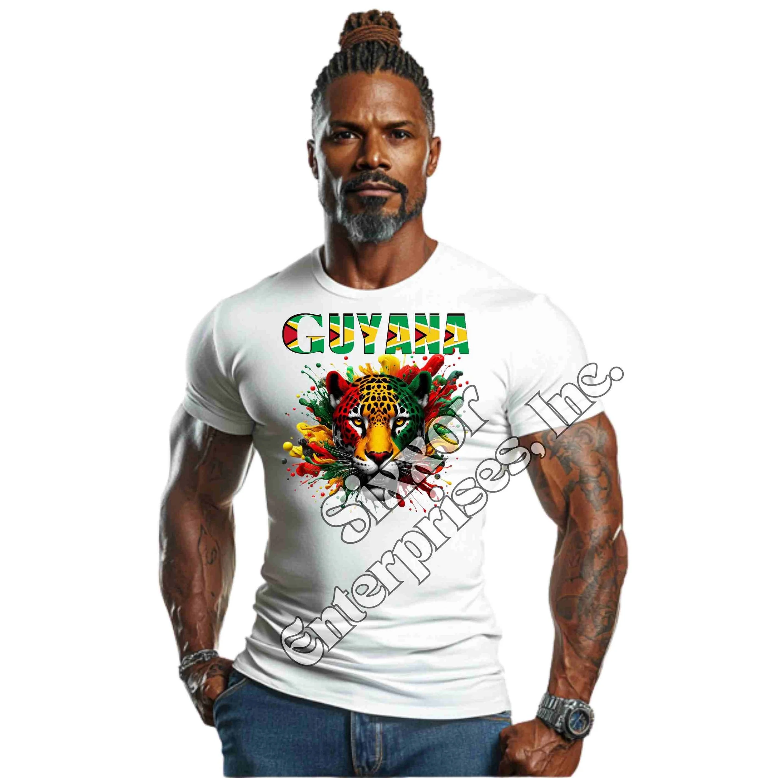 National Animal - Jaguar Graphic T-Shirt Unisex