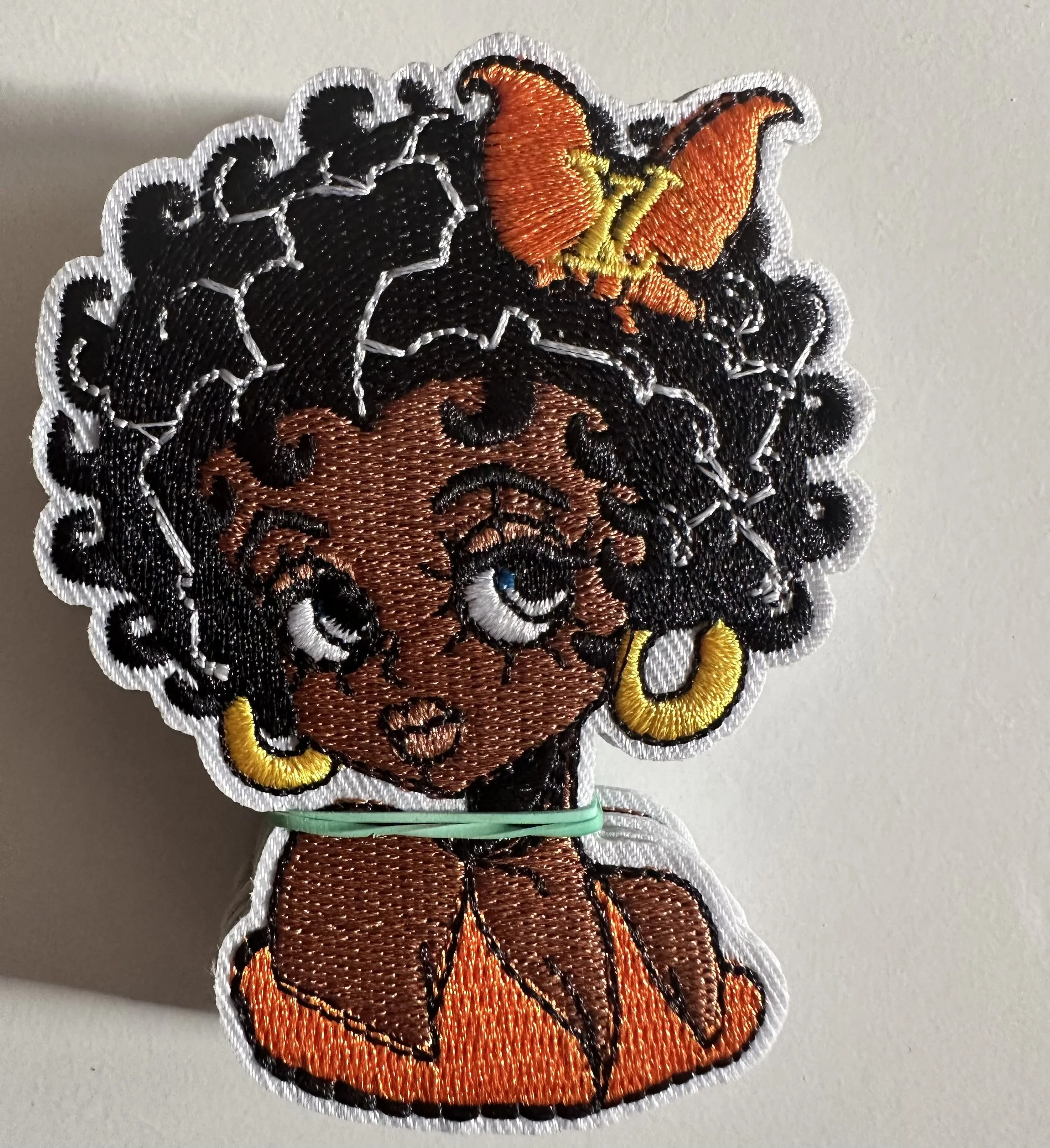 Orange Bow Betty