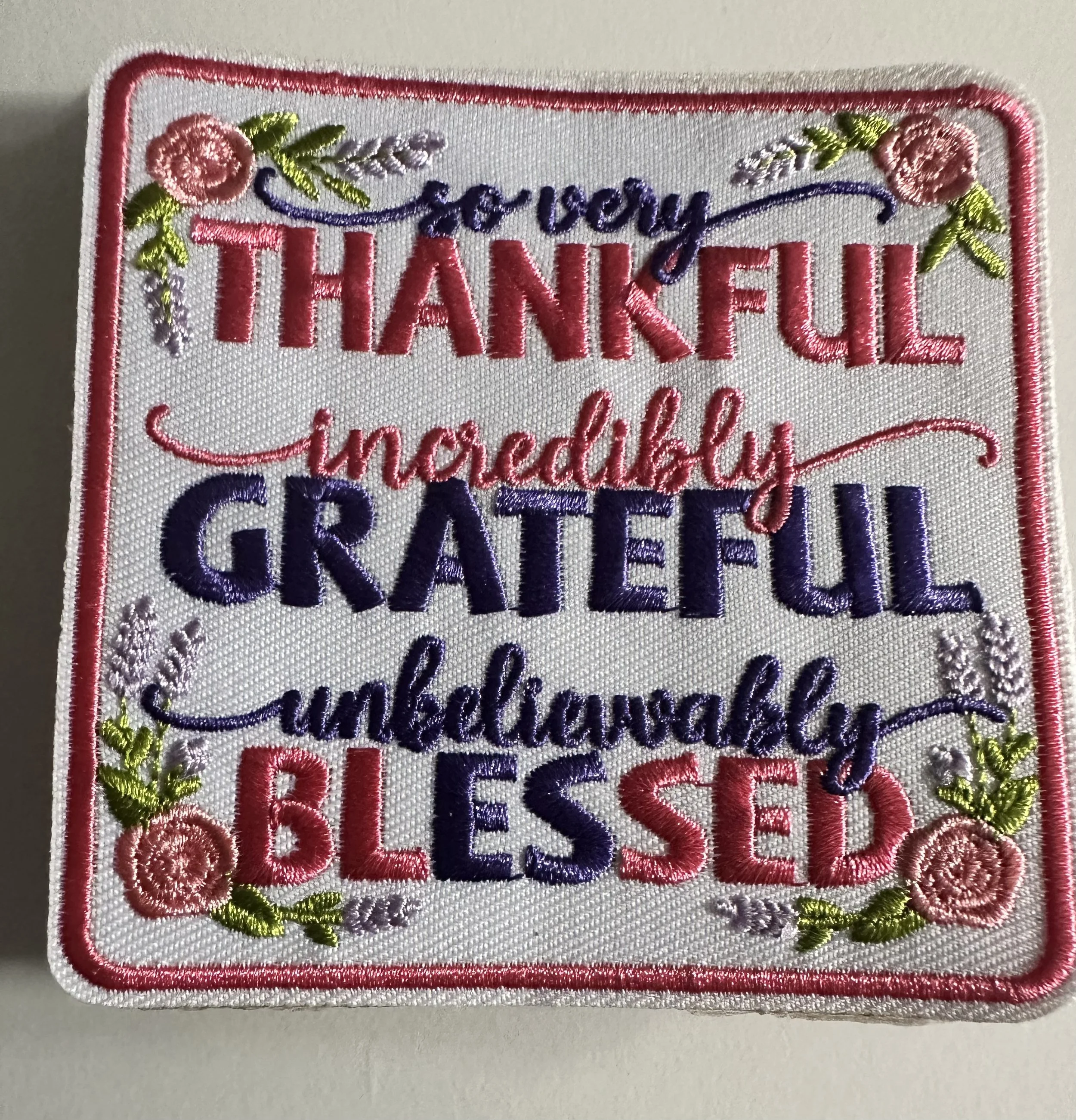 Thankful Grateful Blessed