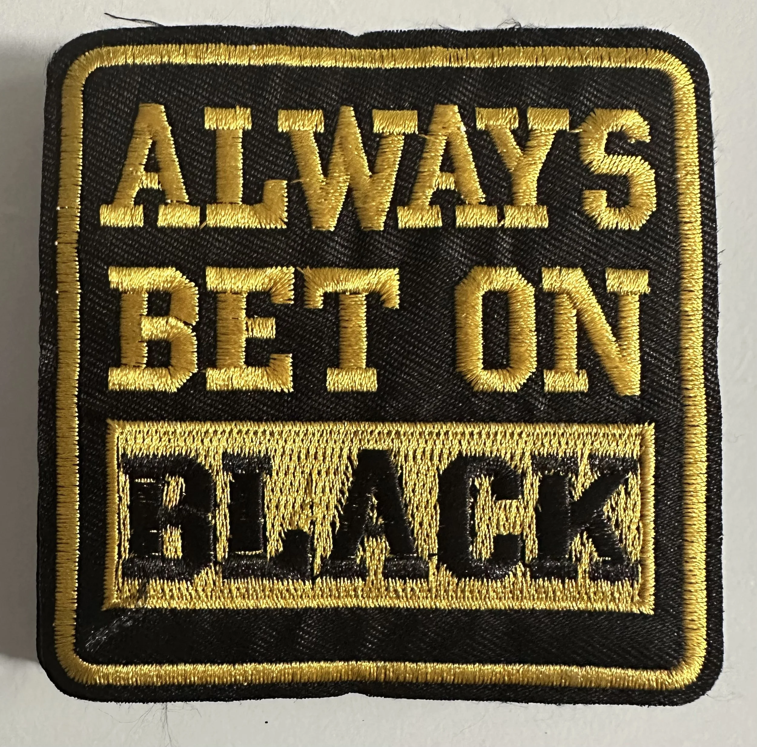 Always Bet on Black
