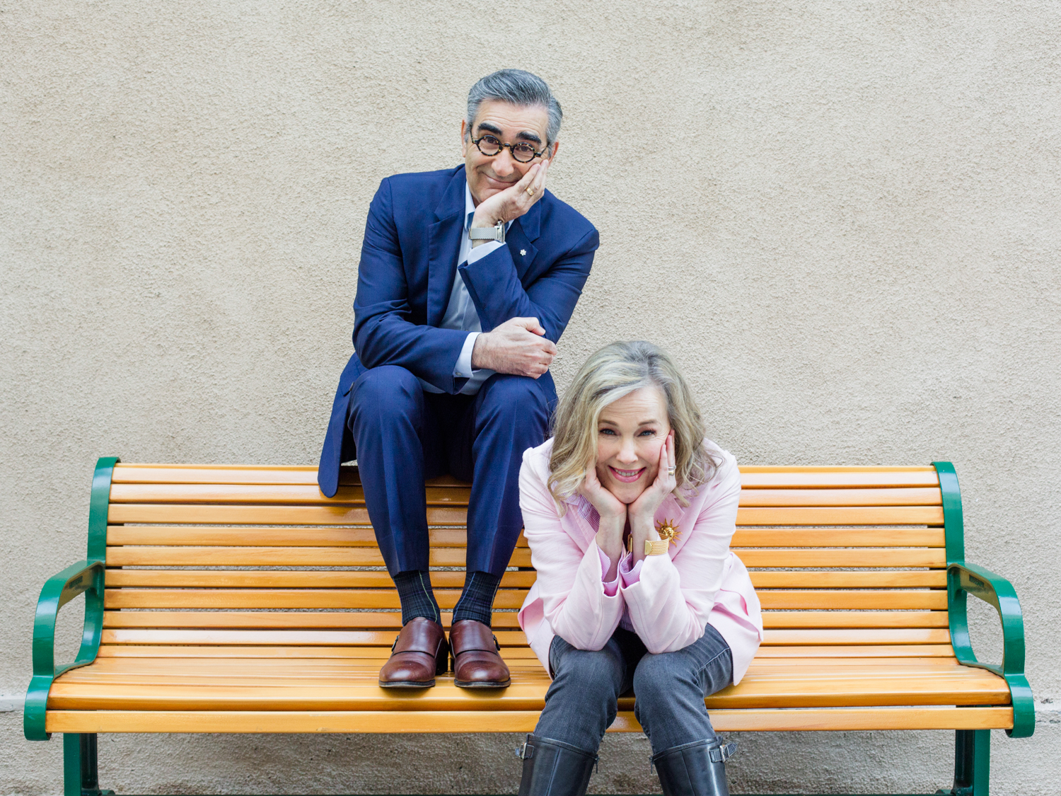 Catherine O'Hara and Eugene Levy, Actors