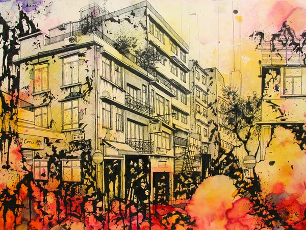 acidadebranca:

ARCHITECTURAL COLOR SKETCHES | 1067
aurelianos:

Staunton Street by 
Peter Yuill