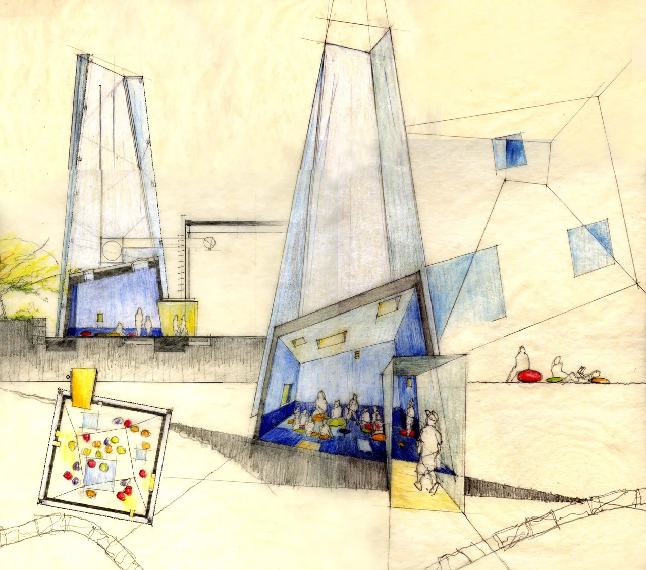acidadebranca:

ARCHITECTURAL COLOR SKETCHES | 044 | STEVEN HOLL | SOURCE