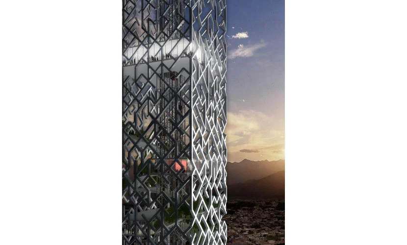 landscapearchitecture:

(via spatial practice | projects | Taiwan Tower | View of Moving Platform)