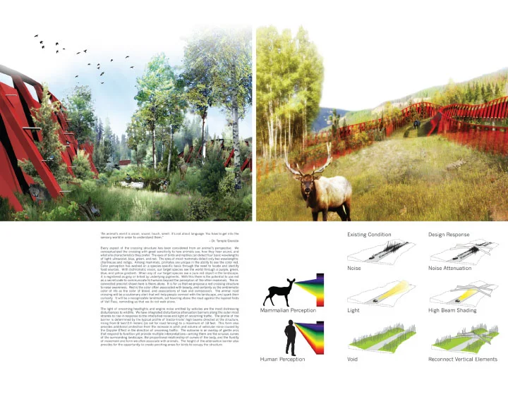 landscapearchitecture:

ARC International Wildlife Crossing Infrastructure Design Competition finalist - JRA
Find out more at: http://www.arc-competition.com/finalists.php